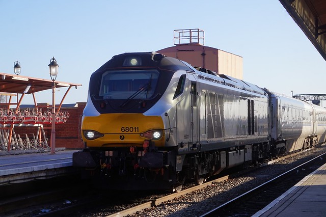 Chiltern Railways Class 68 (680110 at Birmingham Moor Street
