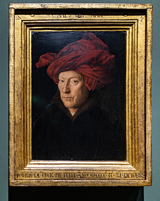 Jan van Eyck: Portrait of a Man (Self Portrait?) 1433