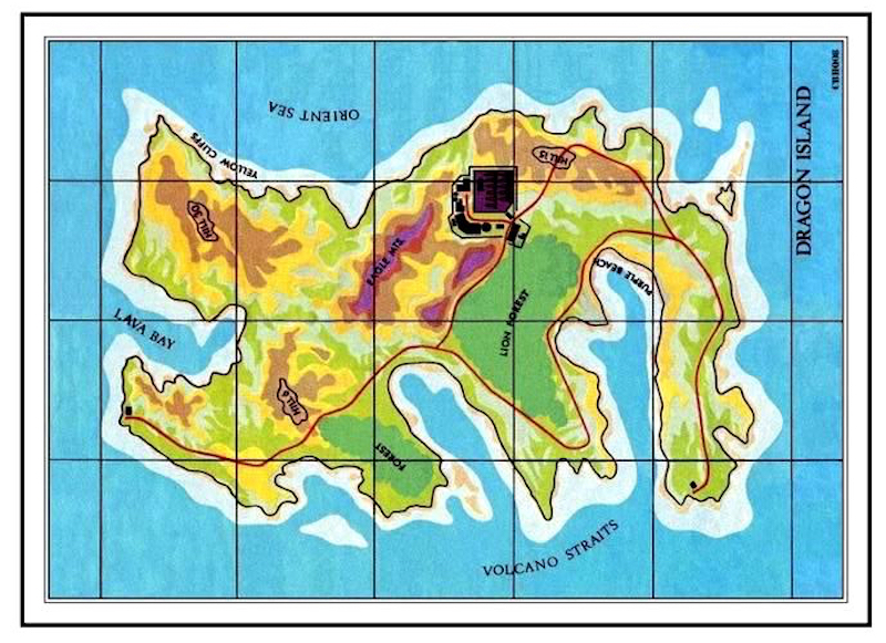 Useful Maps: DRAGON ISLAND - COLDITZ CASTLE - WWII EUROPE 53456258003_a8e5a4c425_o