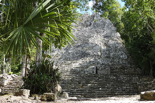Cobá: Mayské pyramidy schované v džungli necelých padesát kilometrů od Tulumu