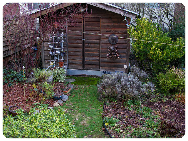 Shed and Adjoining beds