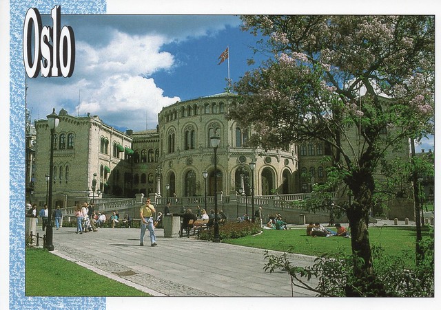 Norway - Oslo (The Storting. The supreme legislature of Norway,)