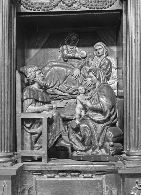 Santo Domingo el Real, retablo. Fotografía de Georg Weise hacia 1925 © Bildarchiv Foto Marburg