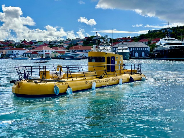 Yellow Submarine in St. Barts
