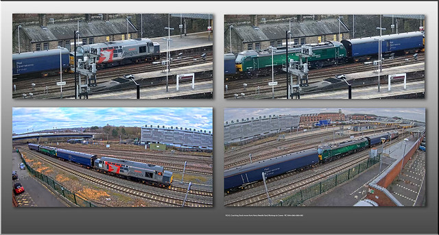 R.O.G. Coaching Stock move from Harry Needle Yard, Worksop to Crewe - RC1064+066+080+083