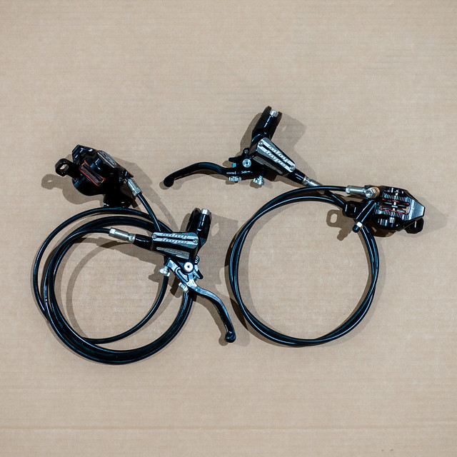 Hope Tech3 X2 Brakes Black, Front and Rear Set