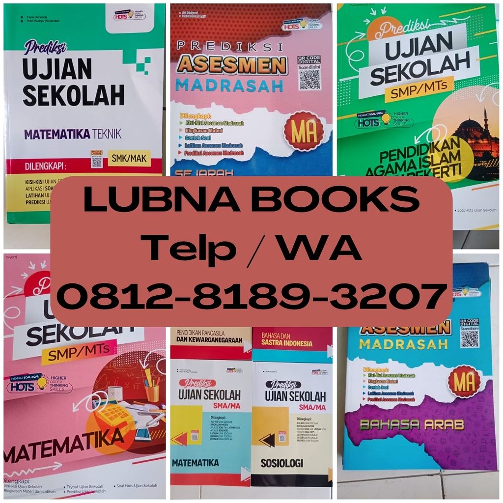 HubWA 0812-8189-3207 Toko Grosir Buku Prediksi Asesmen Sekolah SMP dan MTS  Jakarta Timur