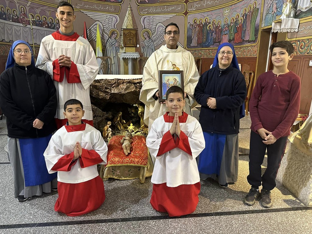 Gaza - Celebración patronal de la Sagrada Familia