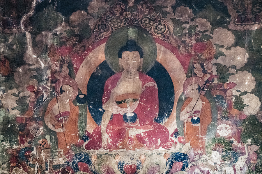 Будда Гаутама. Фрески Стакримо гомпы