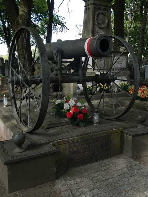 The grave of Polish soldier and resistance fighter Stanisław Węglowski