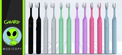 Toothbrush stuff colors