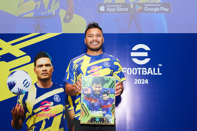 Football Legend Safee Sali Successfully Launched in eFootball™ 2024