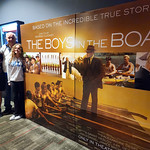 The Kids And Grandpa And The Boys In The Boat Seeing &amp;quot;The Boys In The Boat&amp;quot; at the AMC Fleming Island 12.