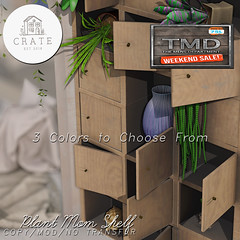 crate Plant Mom Shelf for TMD Weekend Sale!