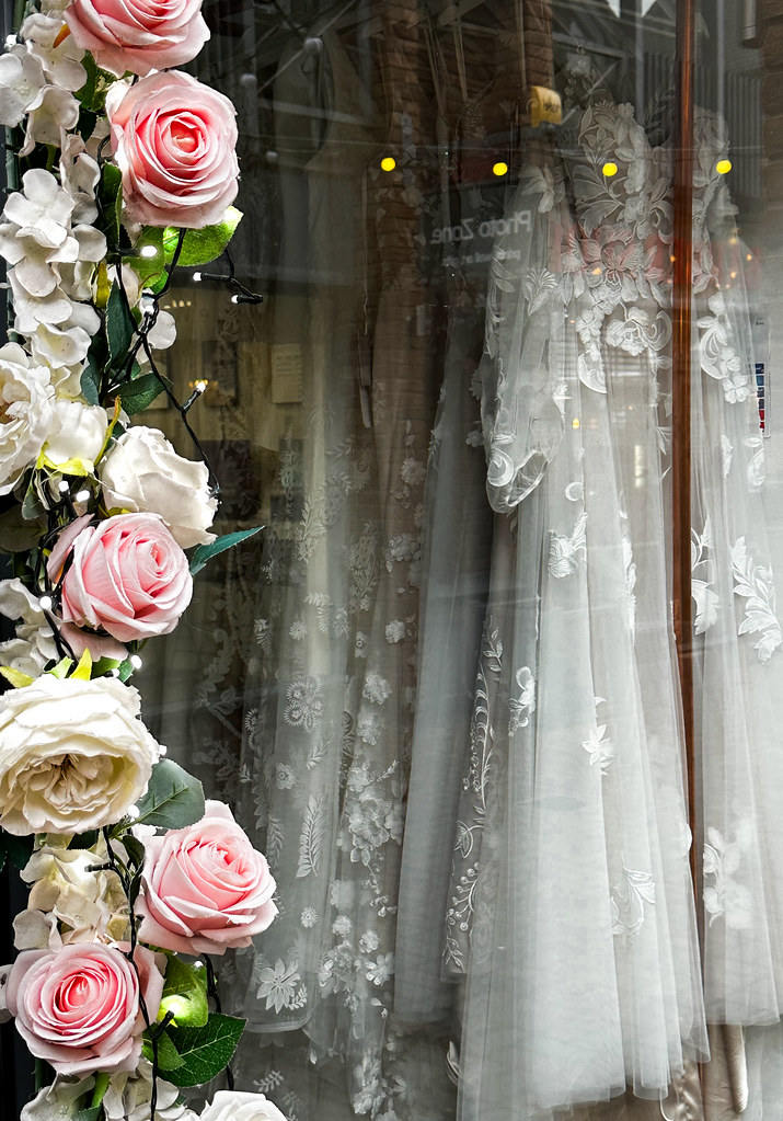 Wedding Dresses and Roses