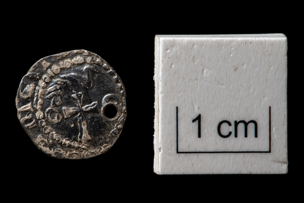 Anglo-Saxon sceat, minted around 685 AD