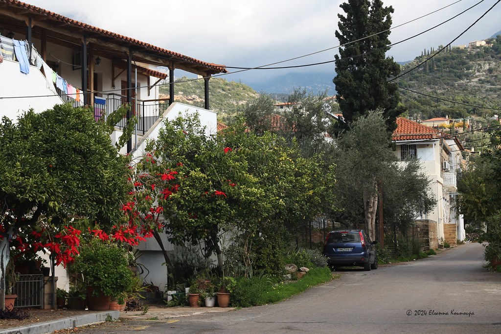 Kardamili, a village in Messinia, Greece