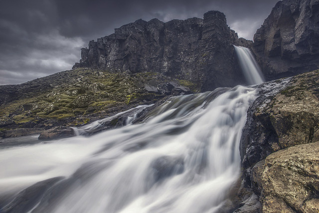 Folaldafoss  waterfall