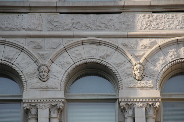 Detail on the old U.S. Post Office and Federal Building (Chattanooga, Tennessee)