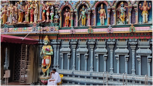 Hindu temple - many gods
