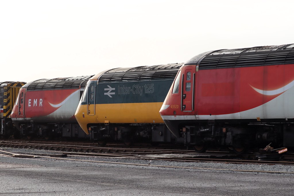 British Rail Class 43/2 (HST), 43307, 43007, 43320