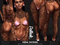 Black Lotus @Dollholic - Vera tattoos