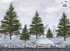 Magnetic - Falling Pine Cone Tree
