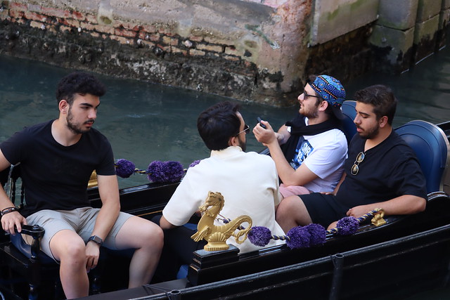 Four Men in a Gondola