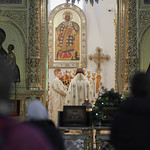 13 января 2024, Литургия в Спасо-Преображенском кафедральном соборе (Тверь)