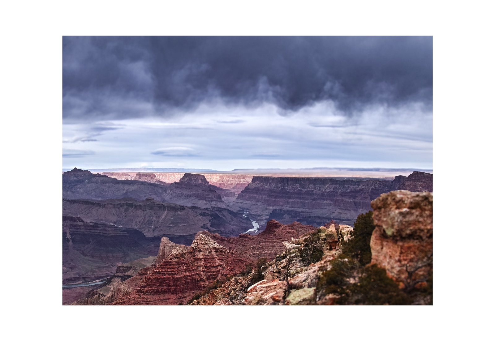 Storm on the Grand Canyon, AZ, USA - Sigma SD Quattro H