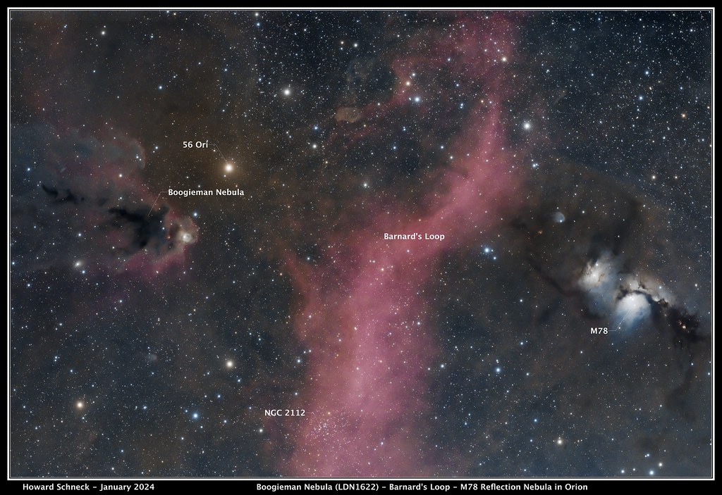 Boogieman Nebula - Barnard's Loop - M78 | Imaged on January … | Flickr