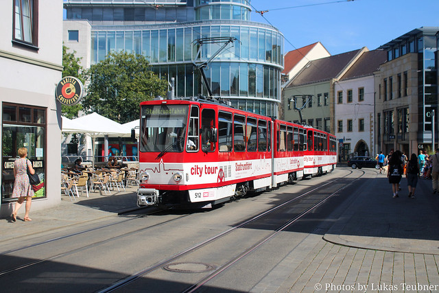 Historische Stadtrundfahrt durchs Erfurt Innenstadt