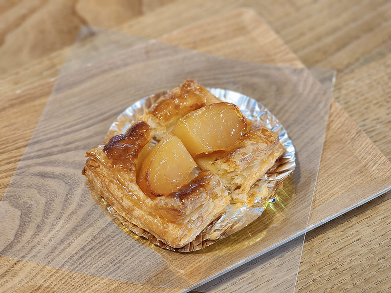 freshly baked apple pastry in aomori prefecture