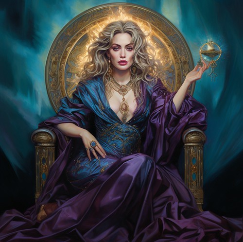 On Her Thrown | by GaoFeiWings