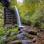 Mingus Mill in Great Smoky Mountains National Park 