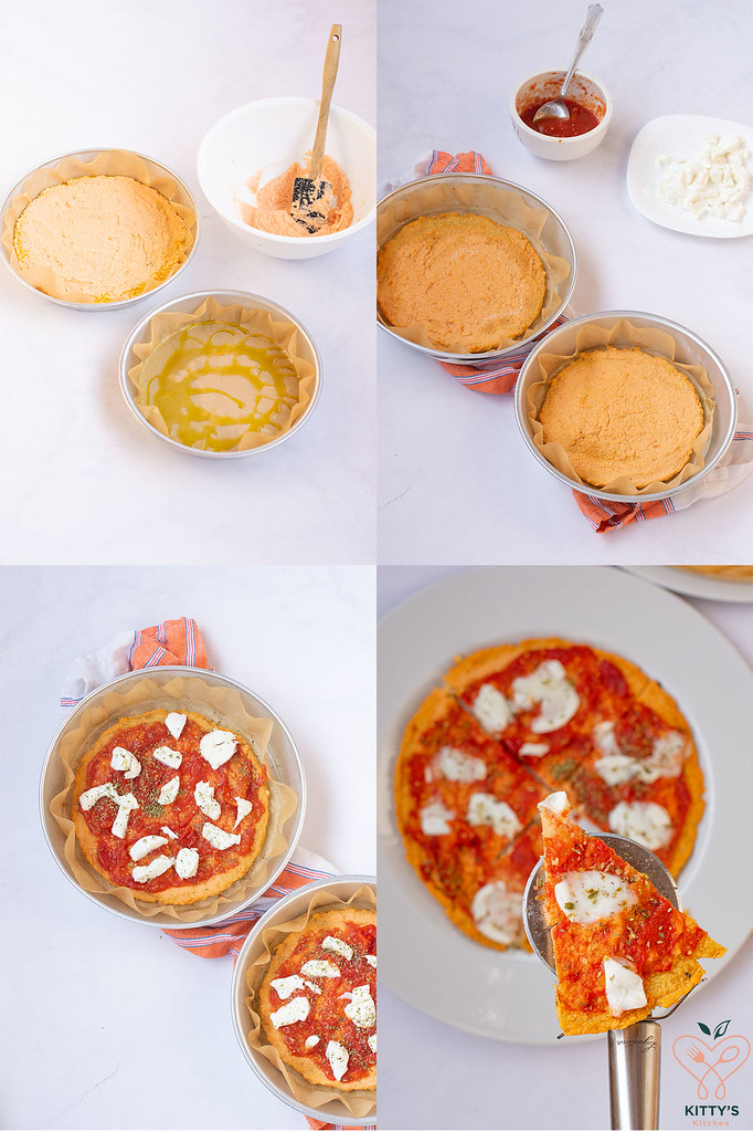 pizza di lenticchie rosse, pizza gluten free, ricette senza glutine, ricette proteiche, keto, farina di legumi, pizza di legumi, veganury, ricette light, pizza di legumi, pizza, ricette facili