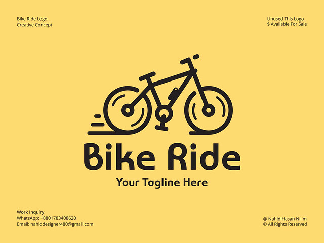 Cycle Logo | Bicycle Logo | Bike Logo | Detailing Logo | Cycling Logo | Logo Design | Logo Templates | Flat Logo | Branding Design | Company Logo