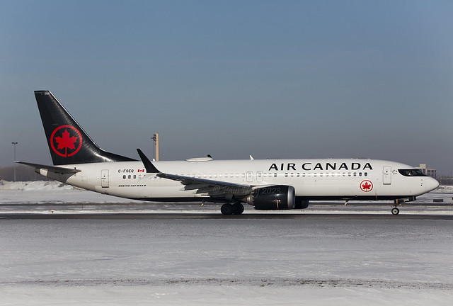 C-FSEQ Boeing 737-8 MAX Air Canada