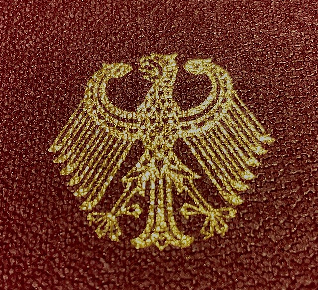 The bird on my passport