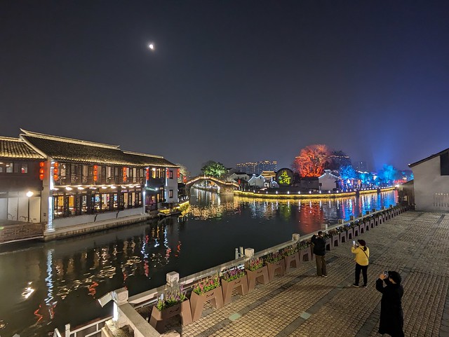 Full Moon over Nanchang Jie (Nanchang Street) - Wuxi, Jiangsu, China