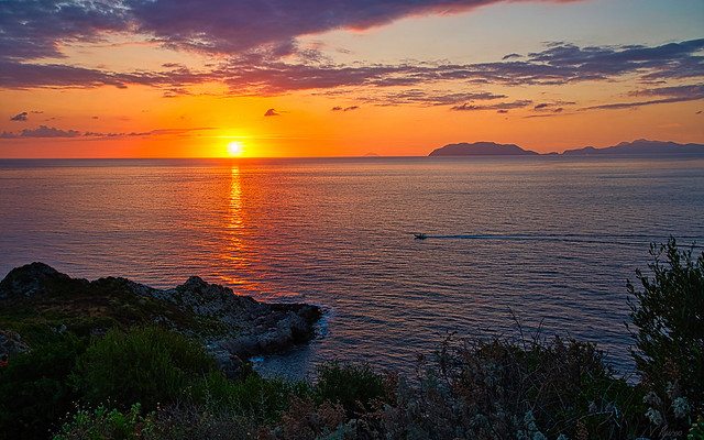 Sunset  ( Cape Milazzo - 2023 )