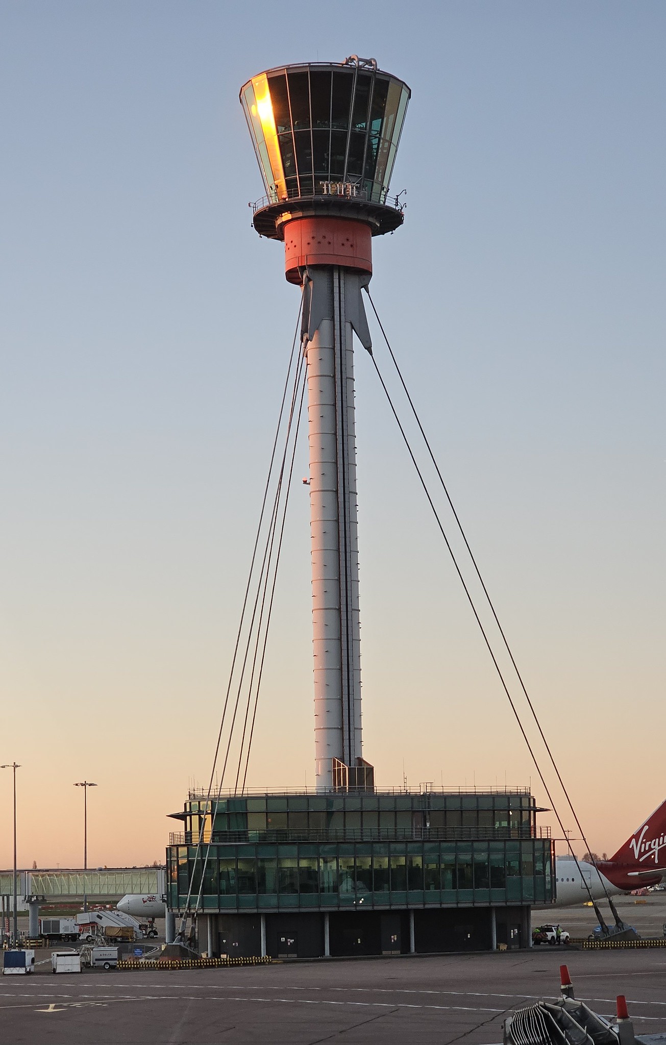 The ATC tower at Heathrow