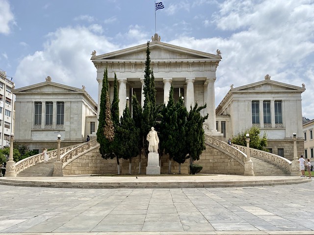 Vallianeio Megaron (National Library), Panepistimiou, Athens, Greece