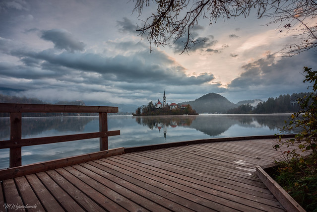 pier in Bled