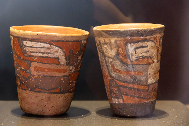 Some of the ceramics found on site.