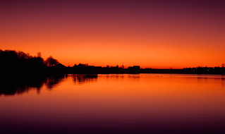 Hollingworth Lake Sunset.