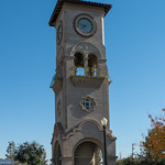 KCM / historic clock tower (# 2436) At the entrance to the museum, a reconstruction of an historic &lt;u&gt;&lt;a href=&quot;https://www.hmdb.org/m.asp?m=170346&quot; rel=&quot;noreferrer nofollow&quot;&gt;clock tower&lt;/a&gt;&lt;/u&gt; that stood in downtown Bakersfield.  The original clock tower, dedicated in 1904, was extensively damaged by the 1952 Kern County earthquake and aftershocks.  This replica includes the original clock work, bell, iron stairway, railings and grill work.

The 1952 &lt;u&gt;&lt;a href=&quot;https://en.wikipedia.org/wiki/1952_Kern_County_earthquake&quot; rel=&quot;noreferrer nofollow&quot;&gt;Kern County earthquake&lt;/a&gt;&lt;/u&gt; which destroyed the tower, measured 7.3 and had many large (5+ on the scale) aftershocks that severely damaged Tehachapi, downtown Bakersfield, and multiple other small towns.

&lt;i&gt;Use the Kern County Museum (KCM) tag to see all of the photographs from the museum.&lt;/i&gt;