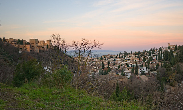 Una mañana de enero en Granada