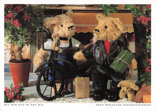 Teddy Bears and a  Bicycle