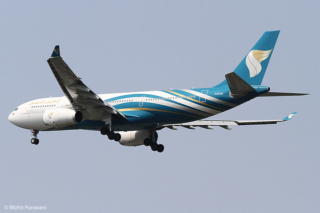 Oman Air (WY-OMA) / A330-243 / A4O-DC / 02-26-2012 / BKK